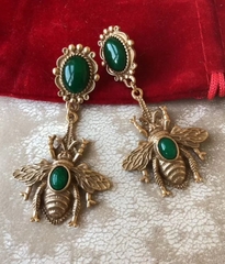 Серьги длинные с подвесками МУХИ в стиле Askew London