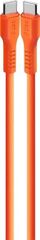 Кабель TTEC USB-C - USB-C 60W PD/QC Fast Charging/Data Cable, неоновый оранжевый
