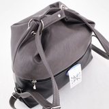 Рюкзак Саломея 387 мульти итальянский серо-черный