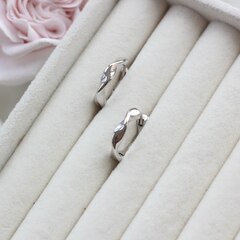 Швензы Конго 17*4 мм, родий, Ш247