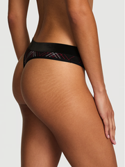 STRETCH COTTON ЛОГО ТАНГА СО СТРАЗАМИ