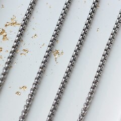 Цепочка 2,5 мм, родий, 62 см. А095-2 (62см)