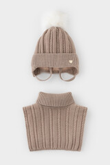 комплект  для девочки  КВ 22013/ш/бежевый