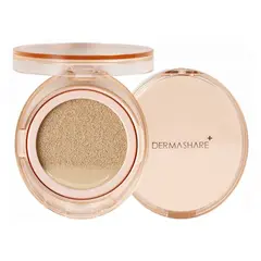 Dermashare Cushion Vegan Long Lasting Air Fixing Cover № 23 Sand Кушон тональный для лица с матовым финишем № 23 песочный оттенок, 12 гр