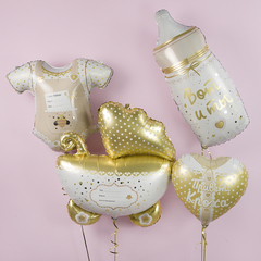 К Фигура, Боди для малыша, Ванильное золото, 23