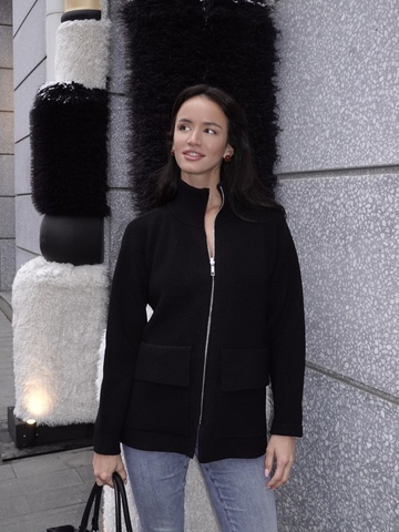 Кардиган на молнии