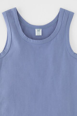 майка  для мальчика  К 1190-2уп/ультрамарин,пыльно-голубой джинс