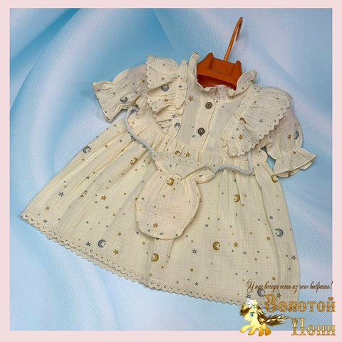 Платье хл/муслин д (1-3) 260106-L1114