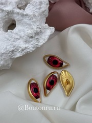 Пуговицы золотистые Скиап. 