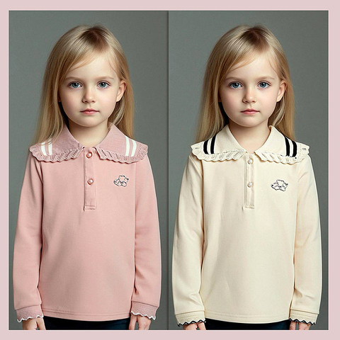 Блуза хлопок д (6-10) 260216-FW673