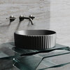 Ceramica Nova Element CN6057MDH Умывальник чаша накладная круглая, 36x36, цвет: темный антрацит матовый