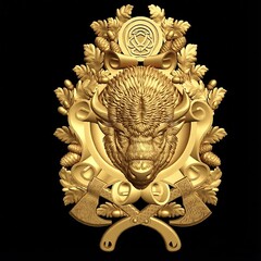 Силиконовый молд № 0702 Бык