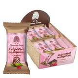 Конфеты Марципан кедровый с клюквой батончик Сибирский Кедр 40 г