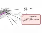 D1362417, Рычаг смазывающего бруска блока очистки ленты переноса Ricoh Pro C7200SL / C7210S, (Ориг)
