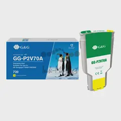 Cartridge G&G 730 для DJ T1600, T1700, T2600, желтый (300мл)