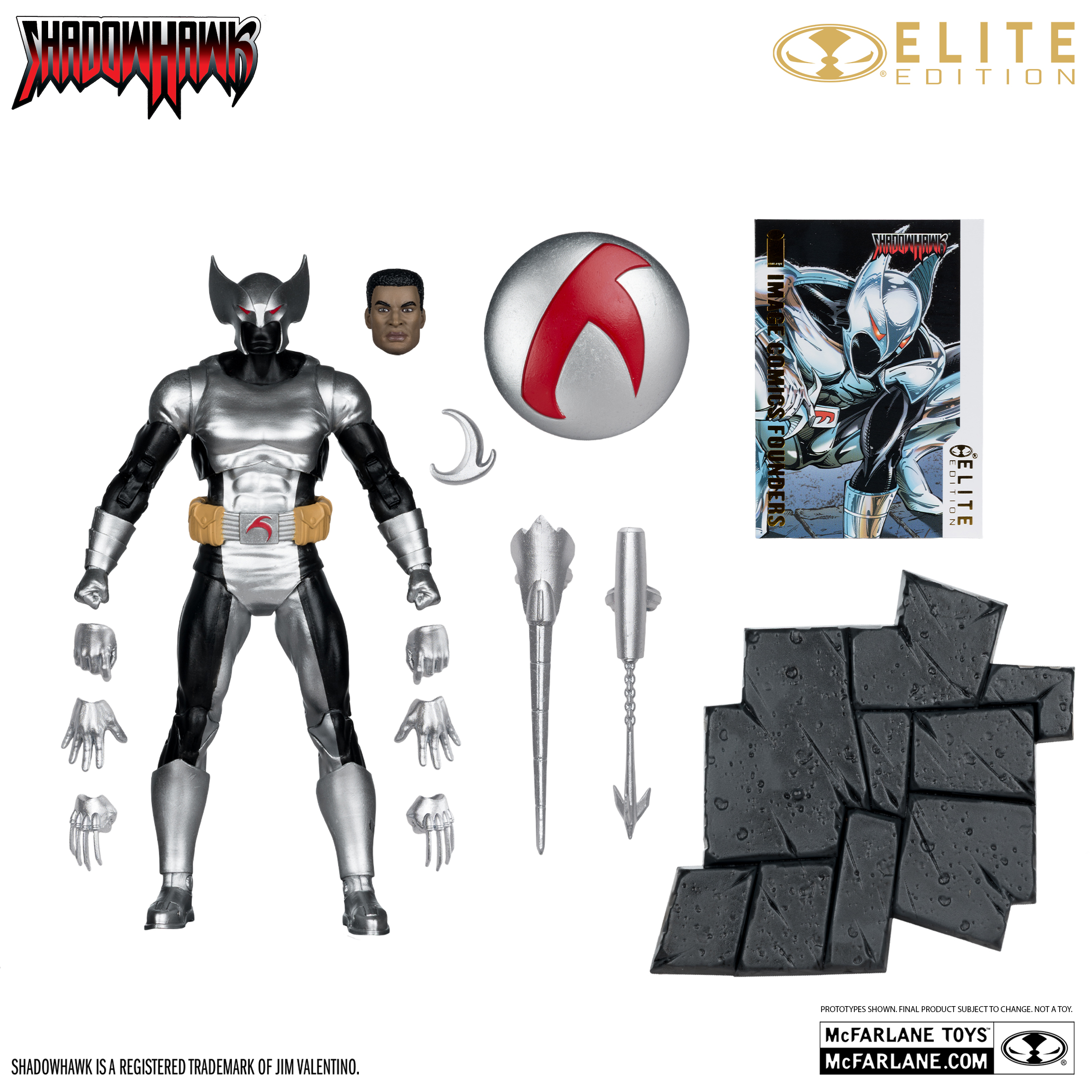 Фигурка Темный Ястреб из комикса ShadowHawk McFarlane Elite Edition