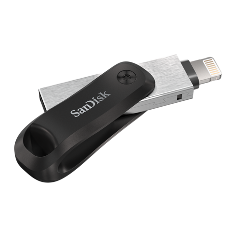 Флешка SanDisk 256GB iXpand Flash Drive Go 256GB,  USB3.0 + Lightning