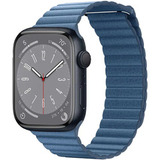 Apple Leather Loop for Apple Watch 42|44|45|49mm M Cornflower «Васильковый» MV2X2ZM/A