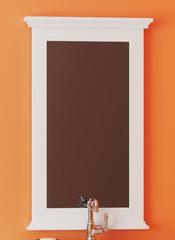 Зеркало ПАЛЕРМО 50, белый