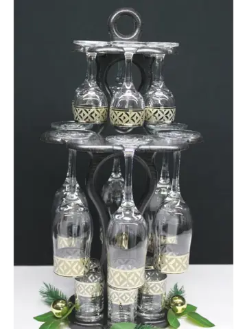 Барный набор 18 предметный с Бокалом