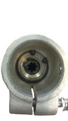 Редуктор нижний на бензотриммер Hitachi, Elmos под трубу 24мм, 7 зубов