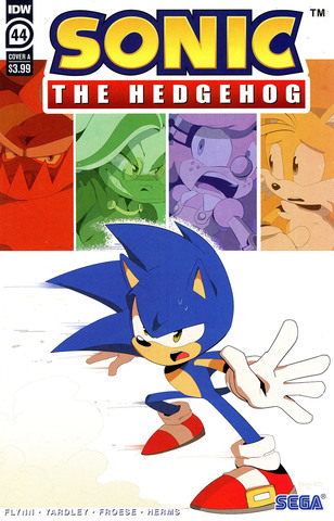 Sonic The Hedgehog Vol 3 #44 (Cover A)