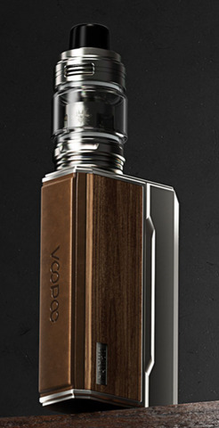 Вейп Voopoo Drag 4 Kit 177 Вт - цвет Pale Gold & Walnut