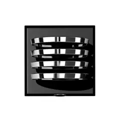 Набор подставок под стаканы El Casco Chrome