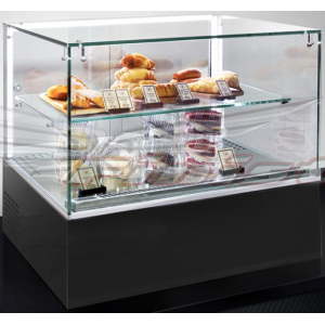 Витрина холодильная настольная Финист JAKSON CUBE JNC-4 (RAL 7024, 3000К)