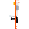 BelBagno BB066CHR/BB870SC/BB004-40 EXPERT/BB014-SR-BIANCO Комплект 4 в 1 Унитаз подвесной BelBagno ONDA BB066CHR с сиденьем BB870SC + Система инсталляции для унитазов BelBagno BB004-40 EXPERT с кнопкой смыва