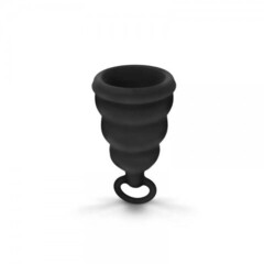 Gvibe Gcup Black силиконовая менструальная чаша с защитой от протечек, 10 мл