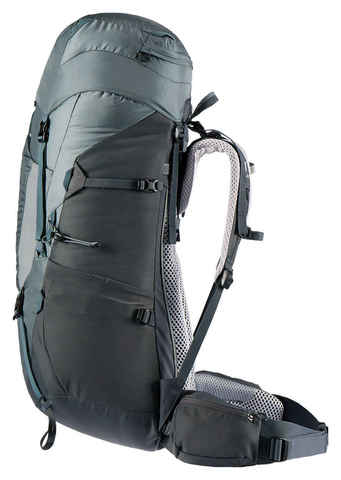 Картинка рюкзак туристический Deuter Aircontact Lite 60+10 SL shale-graphite - 7