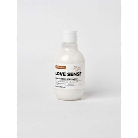 PROSTO LOVE SENSE Sensitive Skin Body Wash