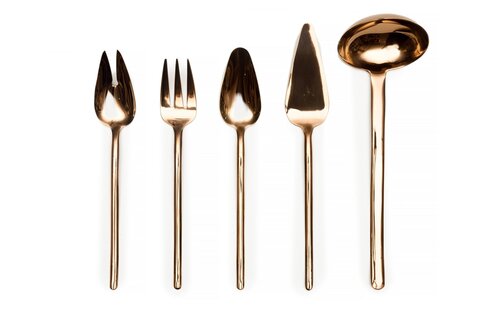 Набор столовых предметов 5шт Herdmar Serving Set Copper медный