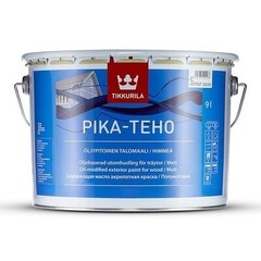 Тиккурила ПИКА-ТЕХО 9л (1) Краска акр по дереву с маслом*