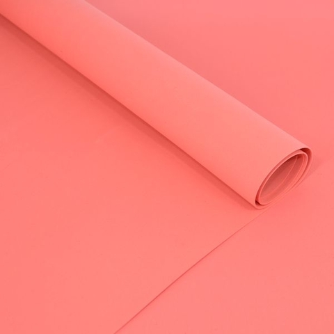 Фоамиран Иранский цвет красный. Толщина 1.0мм. Лист 60х70см.