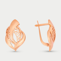 Серьги золотые