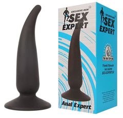 Анальная пробка с тонким кончиком Sex Expert - 11 см. - 