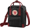 Картинка сумка для документов Fjallraven Kanken Sling 550-326 Black-Ox Red - 1