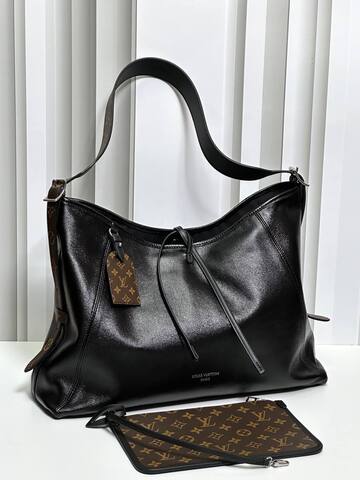 Сумка женская Louis Vuitton Carry All Cargo Vibe , чёрная