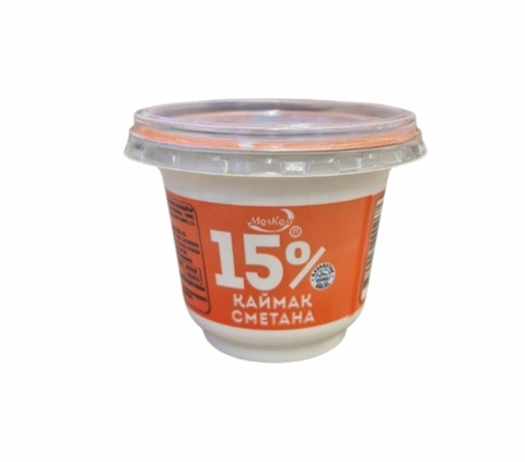 Сметана 15% 180 гр Молком КАЗАХСТАН