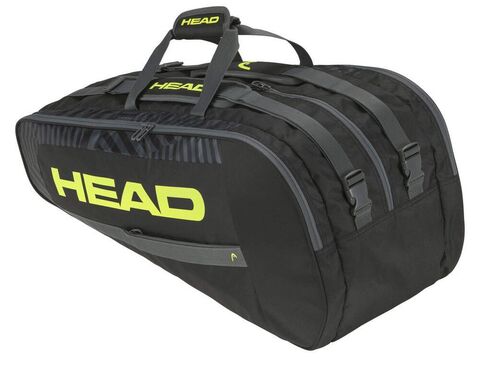 Чехол для теннисных ракеток Head Base Racquet Bag L - black/neon yellow