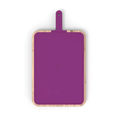 Доска разделочная 43x24x2.4см Trebonn Chopping boards and Knives фиолетовая