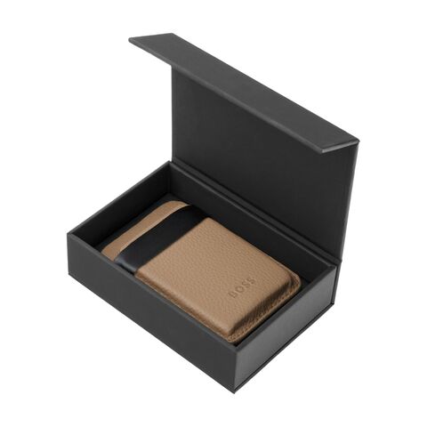 Картхолдер с магнитом Mobile Classic Grained