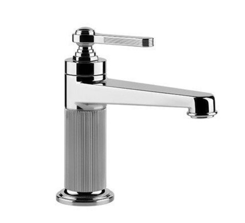 65001#031 GESSI VENTI20 Смеситель для раковины на 1 отверстие, однорычажный, в комплекте с донным клапаном, цвет хром