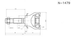 ШРУС внешний  NKN  N-1479-2H