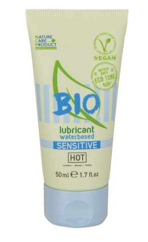 Органический лубрикант для чувствительной кожи Bio Sensitive - 50 мл. - HOT BIO 44160