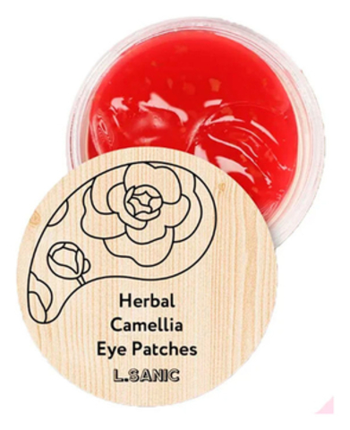 Гидрогелевые патчи для области вокруг глаз Herbal Camellia Hydrogel Eye Patches