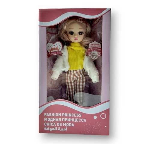 Кукла шарнирная модная принцесса