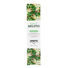 Разогревающее массажное масло с ароматом мохито Gourmet Mint Mojito - 50 мл. - 